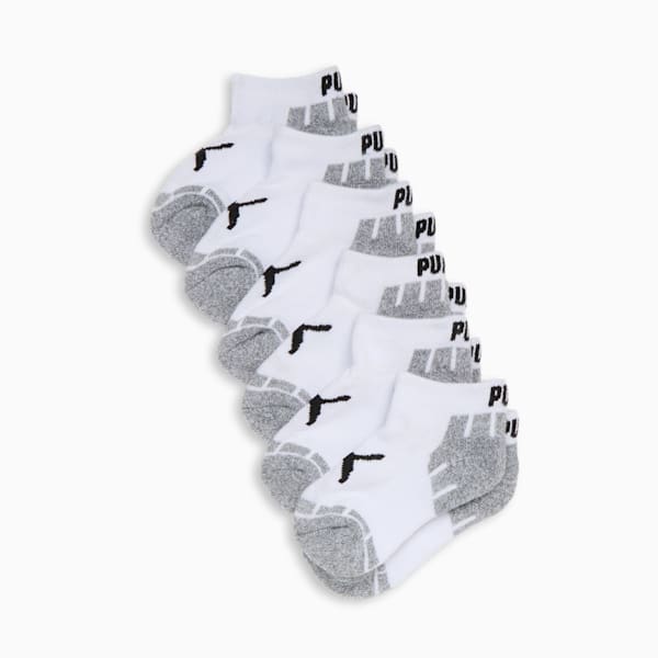 Calcetines cortos para niños [3 pares], WHITE / BLACK, extralarge